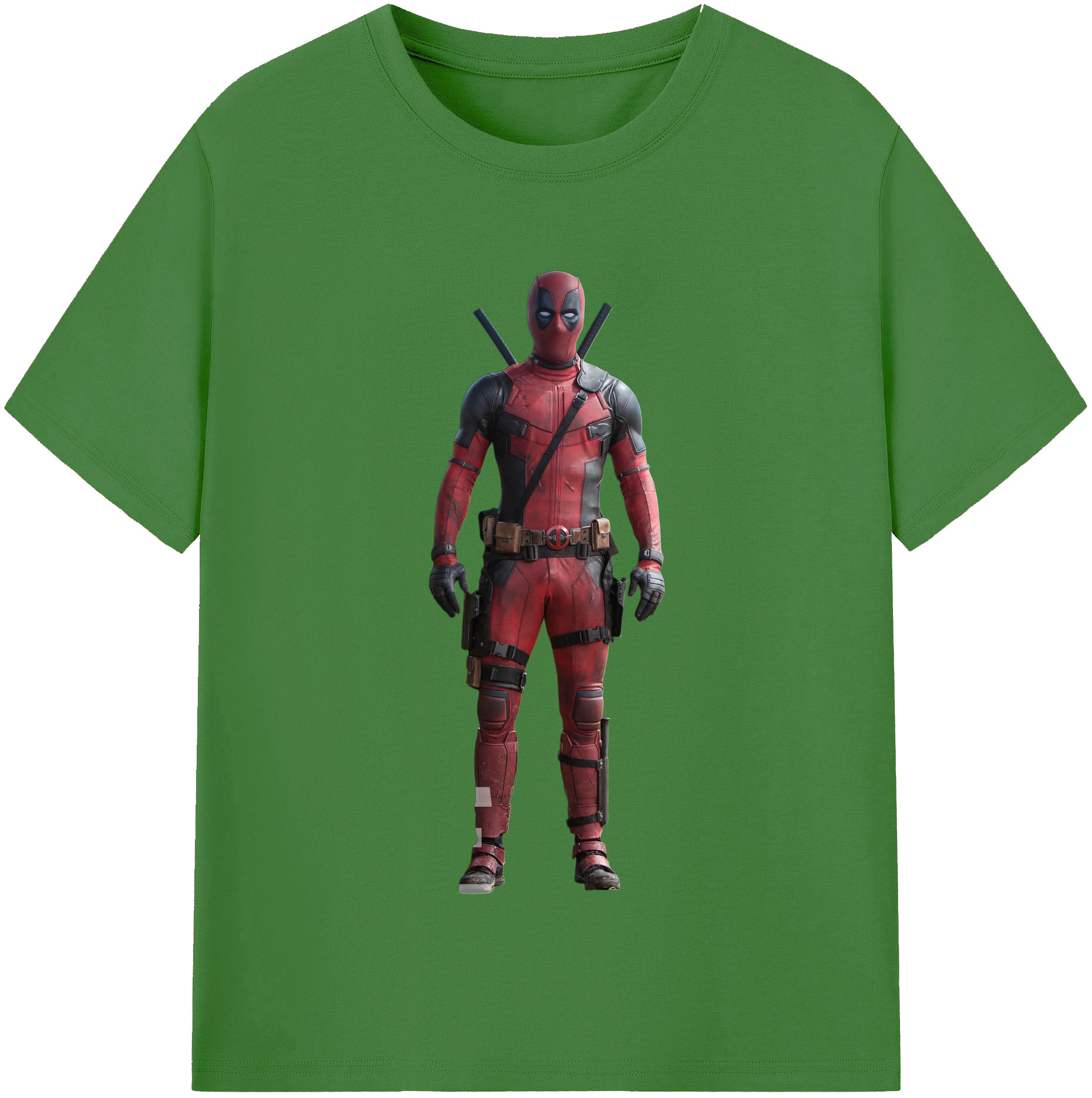 （画像用） Deadpool デッドプール レディースカジュアルプリントTシャツ（綿100％）